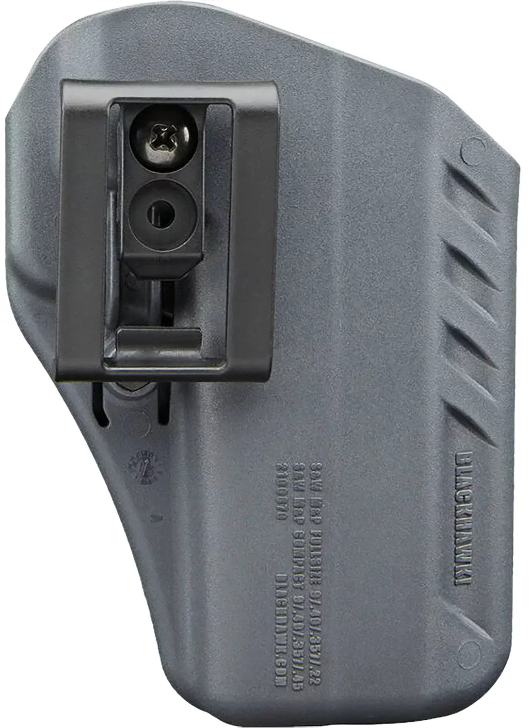 Blackhawk 417502UG A.R.C.IWB Urban Gray Polymer Belt Clip Compatible w/Glock 19/23/32/45 Belt 1.50-1.75" Wide Ambidextrous
