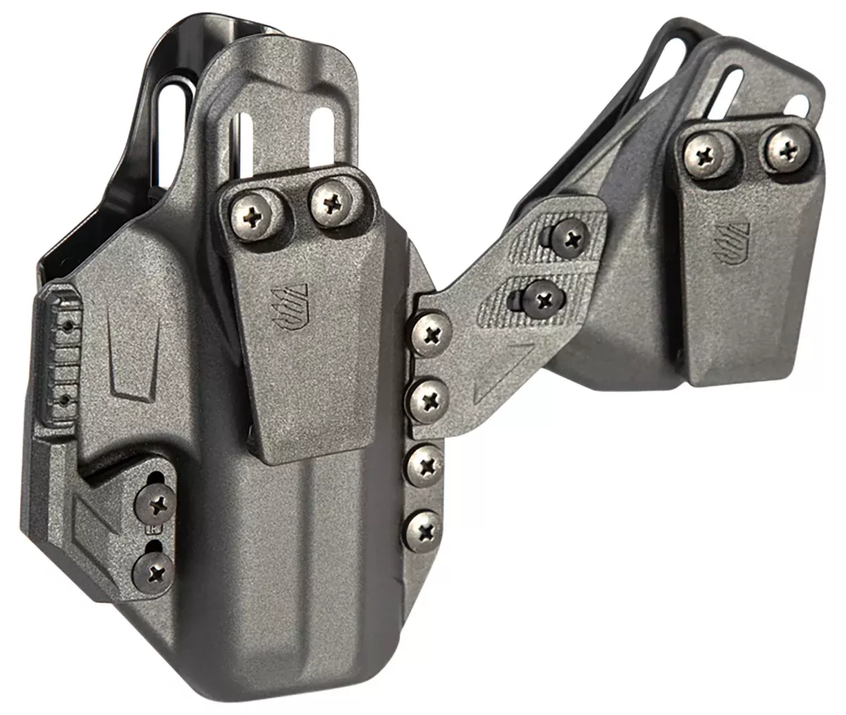 BlackhawkStache Premium Holster Kit IWB Black Polymer Belt Clip Fits Sig P320 Comp/Carry/XCarry/M18 w/TLR7/8 Ambidextrous