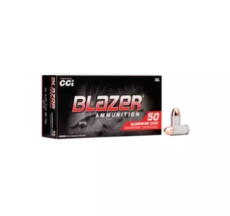 Blazer Ammunition 45 ACP 230 Grain Full Metal Jacket 50 Count