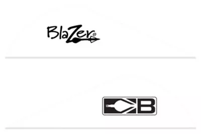 BOHNING BLAZER VANES - 2" SOLID WHITE 36PK