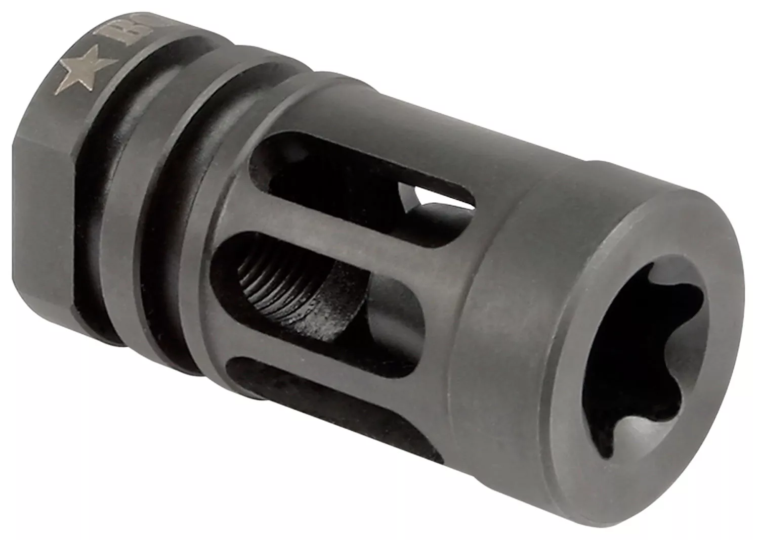 BRAVO BCM Gunfighter Compensator Mod 0 5.56 NATO Black Stainless Steel AR15 Flash Hider M4 AR-15 Comp