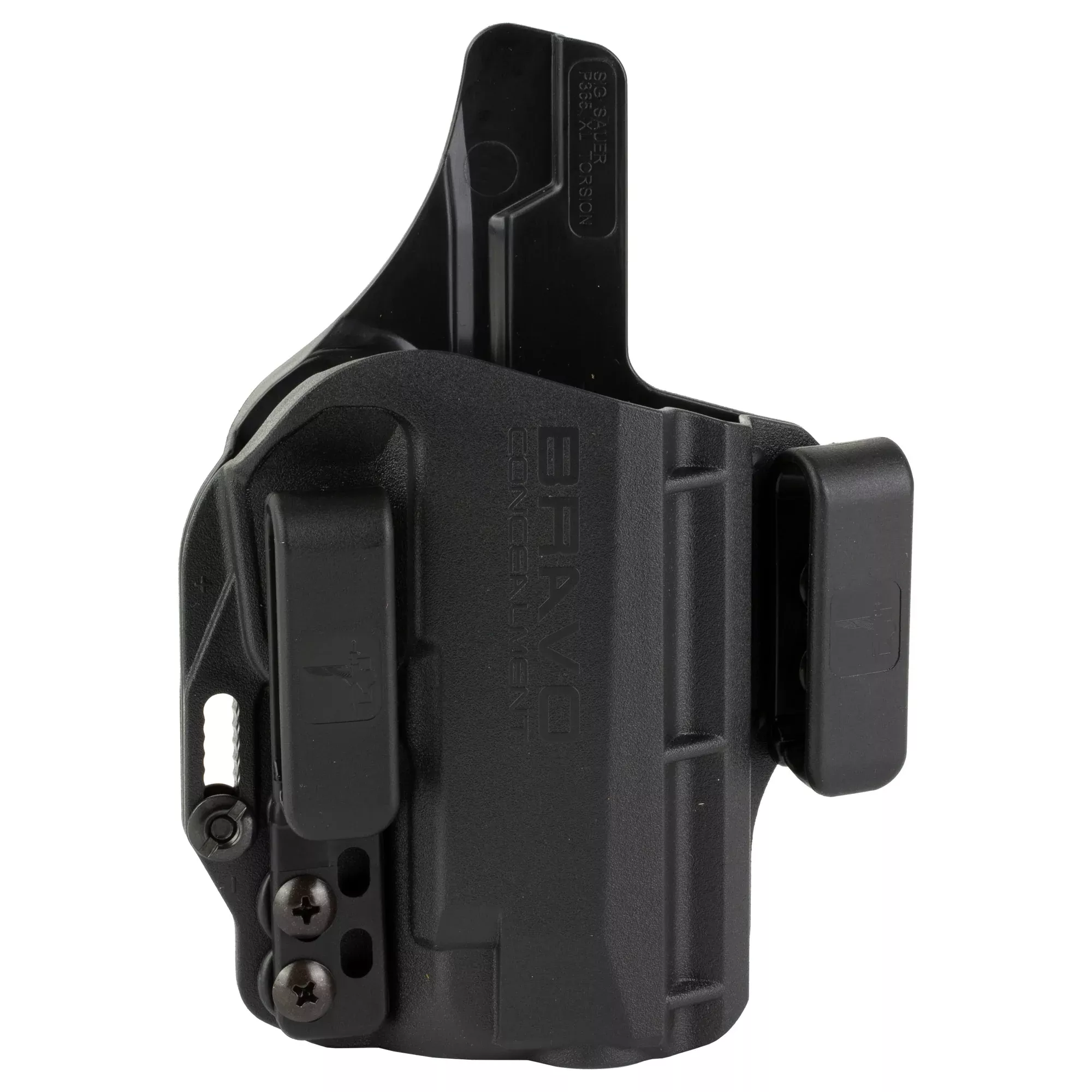 Bravo Concealment Torsion IWB Holster for Sig Sauer P365 XL, Right-Hand, Black - BC20-1027