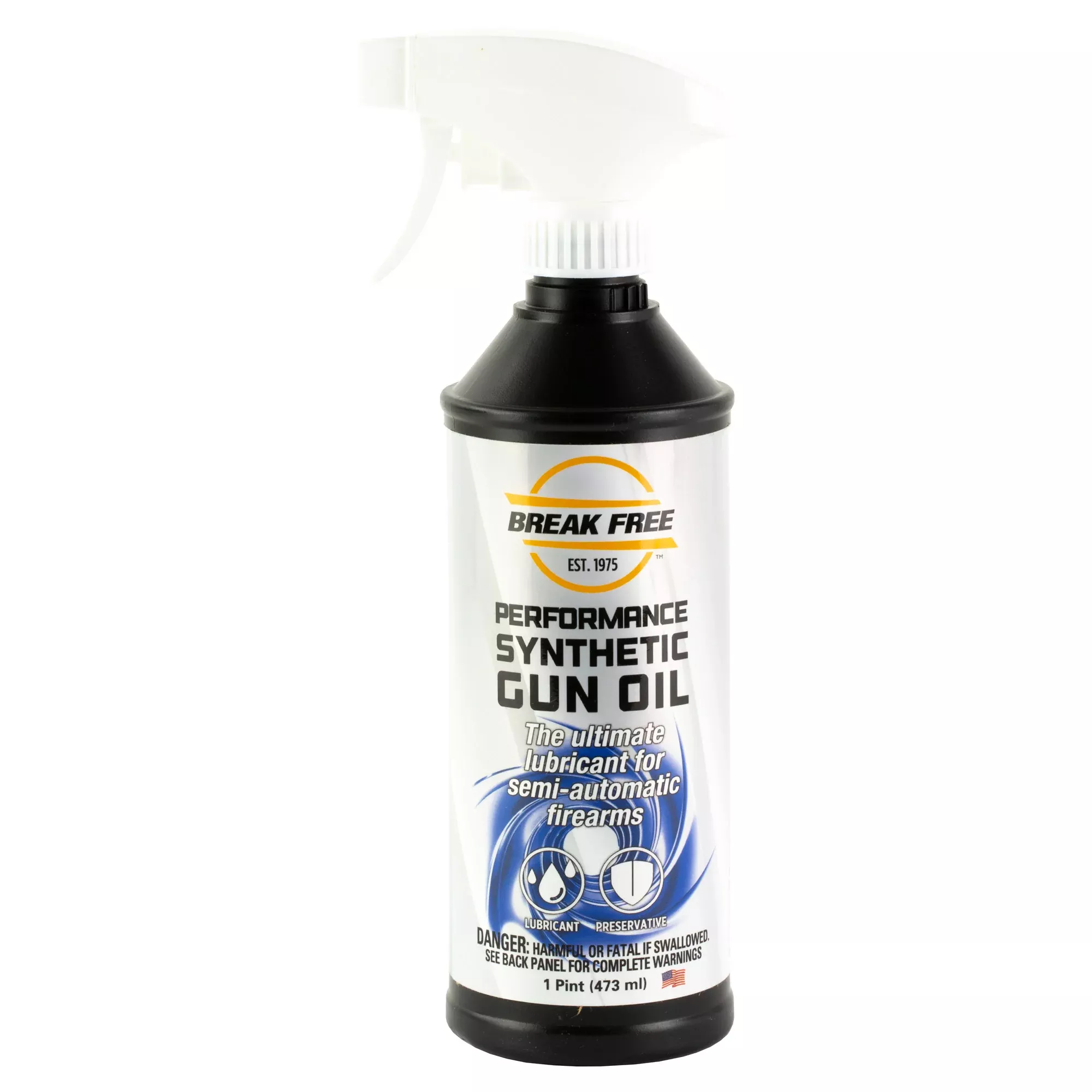 BreakFree LP-5 Performance Synthetic Gun Oil Lubricant & Preservative, 16oz Spray Bottle, LP-5-1