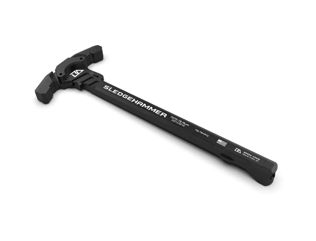 Breek Arms SledgeHammer Ambidextrous Gas Regulating Charging Handle 5.56 AR15