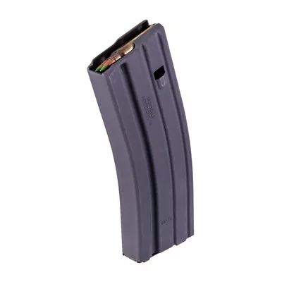 Brownells Aluminum AR15 30RD Magazine CS 223 5.56 30 Round Mag Gray