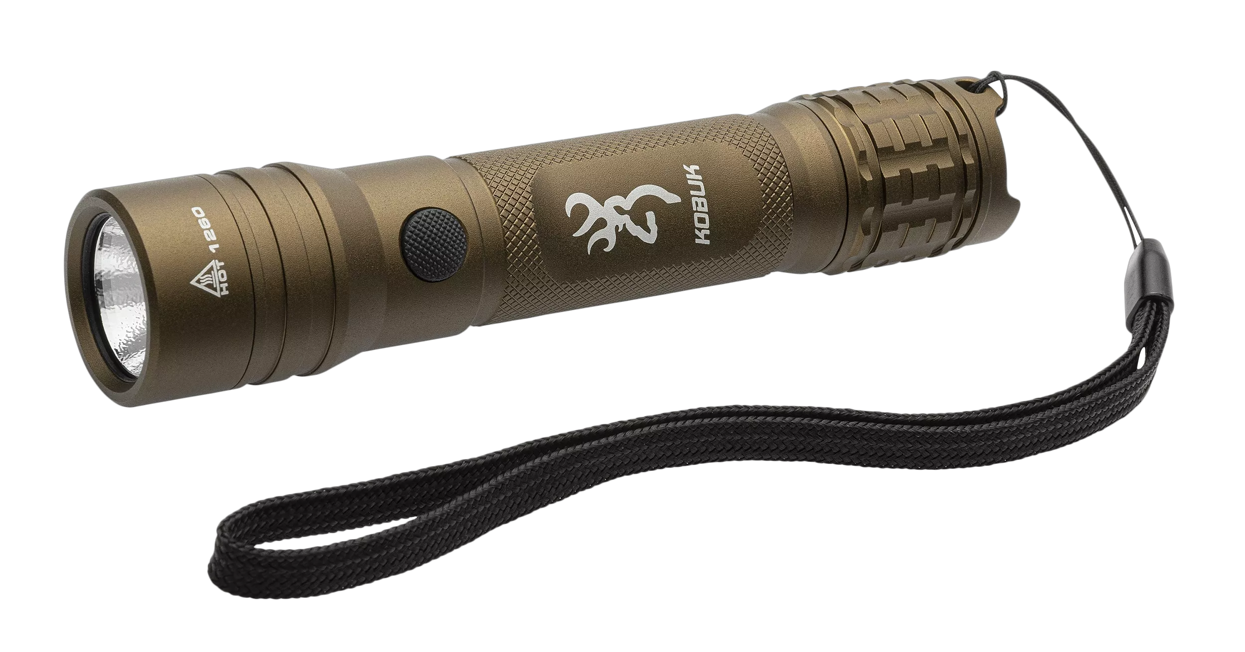 Browning 3711260 Kobuk FlashlightBurnt Bronze 15/2000 Lumens White Nichia LED