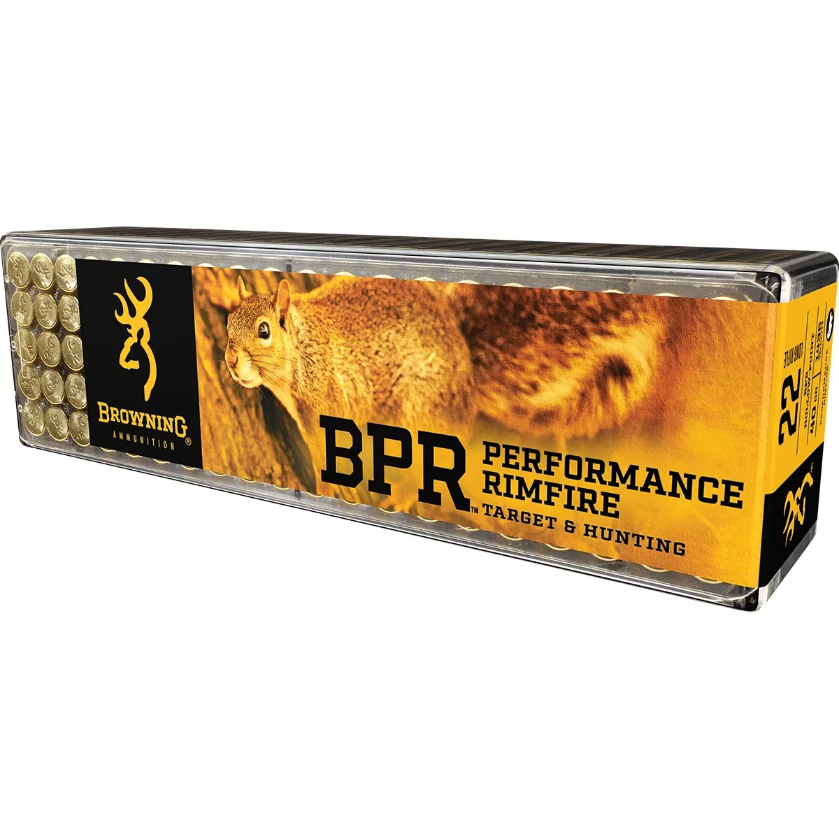 Browning B194122100 BPR Performance Bulk 22 LR 40 gr LHP 1000rd Case Rimfire Ammo