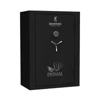 Browning Prm49 Primal Series Wide 49 Gun Safe, 60 Min Fire Rating, E- Lock | Black & Chrome