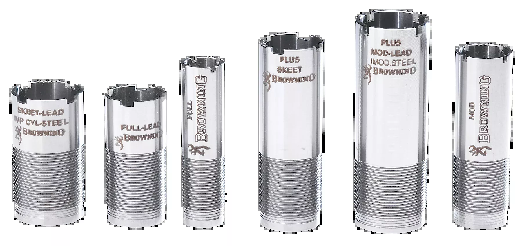 Browning Standard Invector 20 Gauge Full Flush Choke Tube, 17-4 Stainless Steel, 1130255