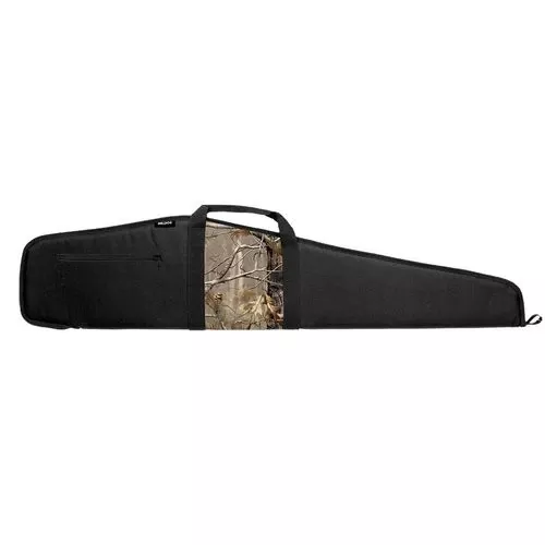 Bulldog Bd210 Camo Panel 48 " Scoped Rifle Black Nylon Case With Integrated Realtree Ap Panel