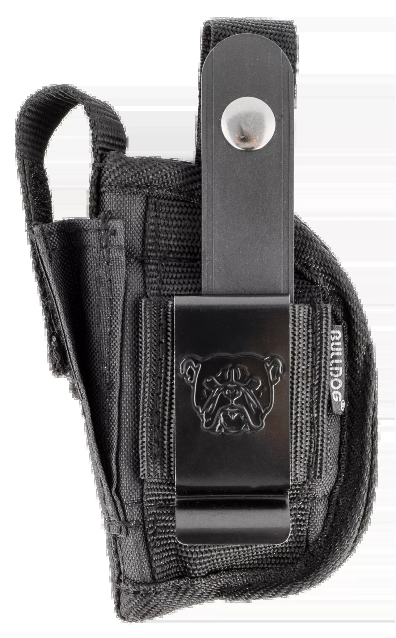 Bulldog Extreme Ambidextrous OWB Holster, Black Nylon Belt Loop & Clip, FSN19SC