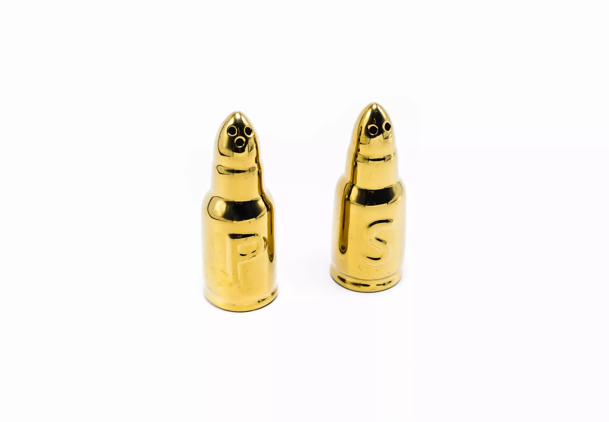Bullet Salt & Pepper Shakers