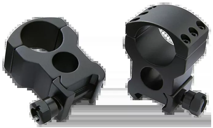Burris Xtreme Tactical Scope Rings, 1-inch Tube, Medium Height, Matte Black, Weaver/Picatinny, 420181