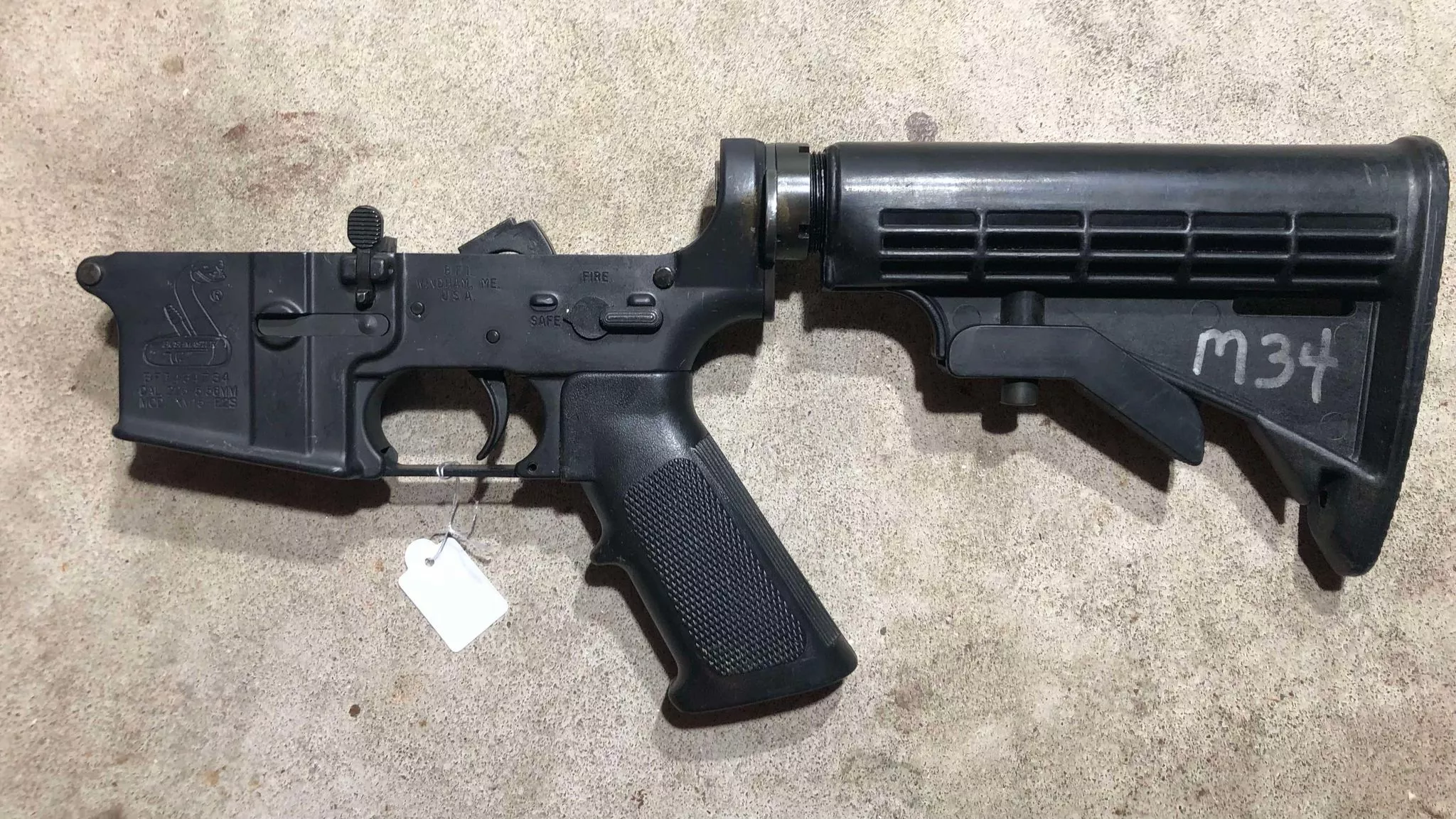Bushmaster XM15-E2S AR15 Complete Lower Receiver Short Barreled Rifle - Used