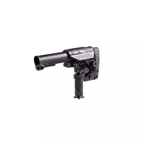CAA SRS - Long Multi Position Sniper Stock fits AR-15/SR25 Rifles with Fixed Buffer Tubes
