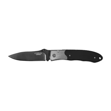 Camillus Carbonitride Pristine Titanium Folding Knife - 3.0" VG10 Blade, G10 and Stainless Steel Handles, Liner Lock - 18671