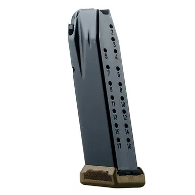 Canik Mete MC9L/LS 17RD 9MM Magazine - FDE Basepad