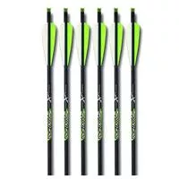 Carbon Express 52148 Piledriver Crossbolt Black/Green Carbon Fiber Composite 20 " 3 Pack