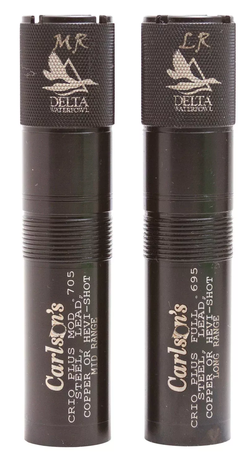 Carlson's Choke Tubes 07570 Delta WaterfowlBenelli Crio Plus 12 Gauge Mid/Long Range Knurled 17-4 Stainless Steel