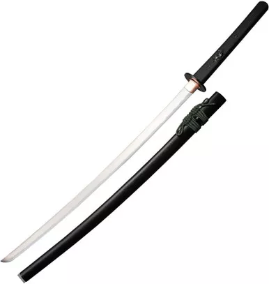CAS Iberia Modern Katana by Dragon King - 27” 1566 Spring Steel Blade, Black G10 Handles