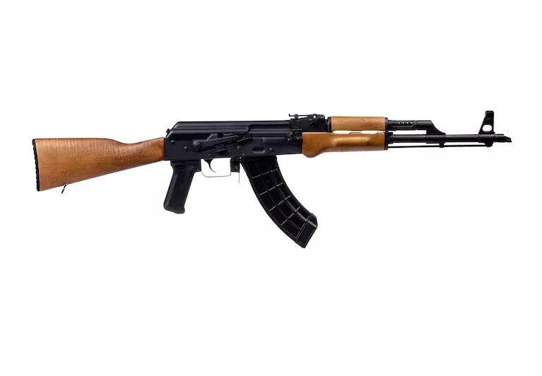 Century Arms BFT47 Core Semi Automatic Rifle 7.62x39mm 16.5″ Black Barrel Manganese Phosphate Frame Maple Wood Pistol Grip