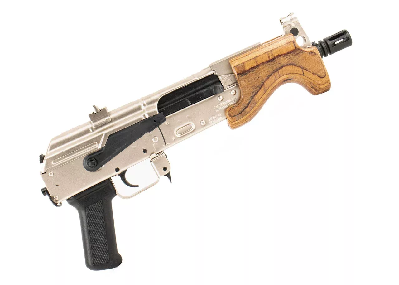 Century Arms Micro Draco 6" 7.62x39mm AK Pistol Champagne Cerakote Blem - HG2797-X