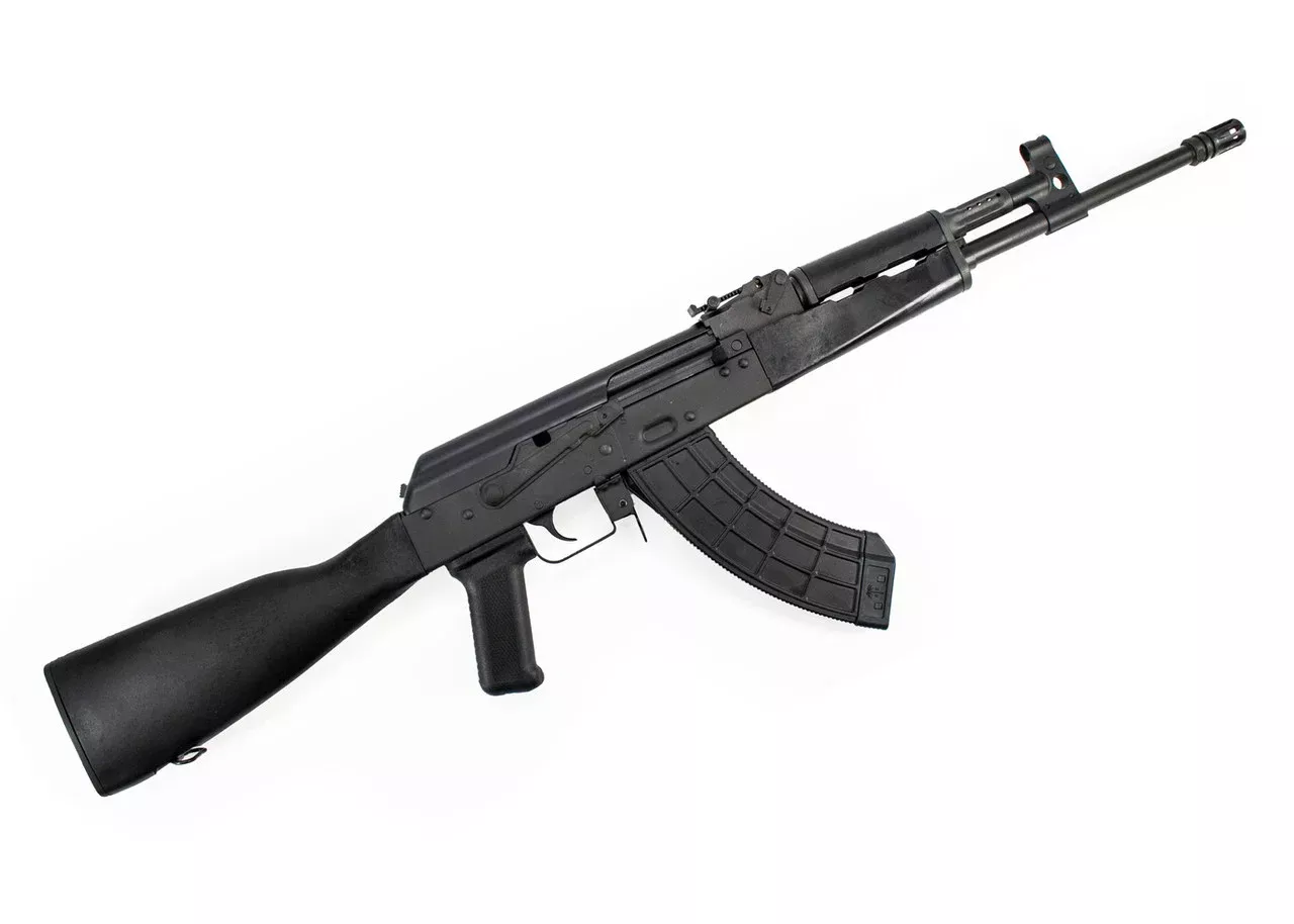 Century VSKA7.62x39mm 16.5" Barrel 30+1 Capacity, Black Phosphate Receiver, Black Polymer Stock