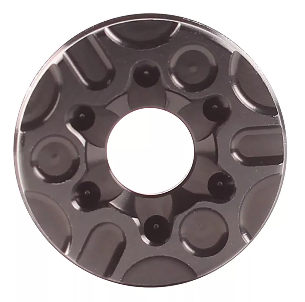 CGS SUPPRESSORS CGSMOD9FRONTCAP MOD9 Front Cap9mm Luger Black Anodized