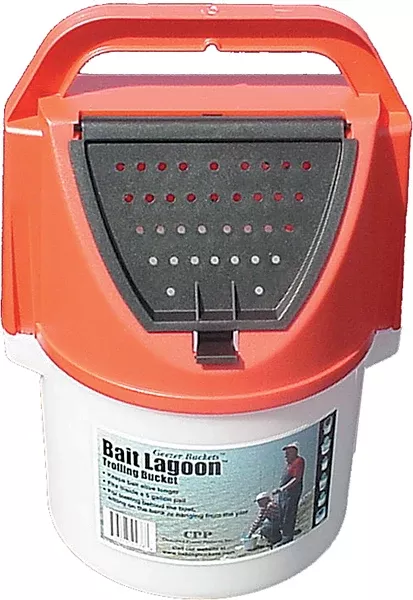 Challenge Plastics Challenge Bait Lagoon 8qt Troll Bkt - 50278