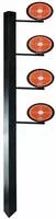 Champion Range And Target Rimfire Dueling Tree Steel Target, Interactive Shooting Experience For Precision & Speed Training