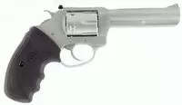 Charter Arms 72242 Pathfinder Target 22 Lr 8rd Shot 4.20 " Stainless Anodized Anodized Aluminum Frame Stainless Cylinder Black Finger Grooved Rubber Grips