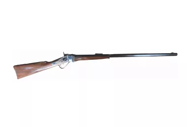 Cimarron Firearms 1874 Sporting Single Shot Rifle 45-70 Government 32″ Blued Barrel Case Hardened Frame Walnut Straight Grip Stock