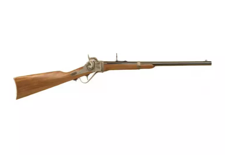 Cimarron Firearms MC Nelly Single Shot Rifle 45-70 Government 22″ Blued Barrel Satin Frame Walnut Straight Grip Stock
