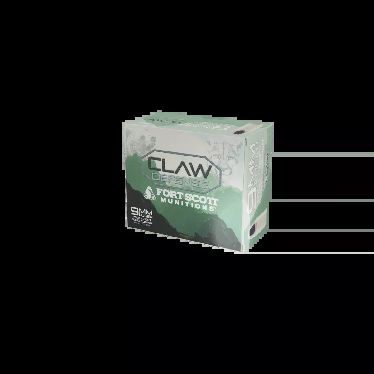 Claw Defense Ammunition 9MM 115GR