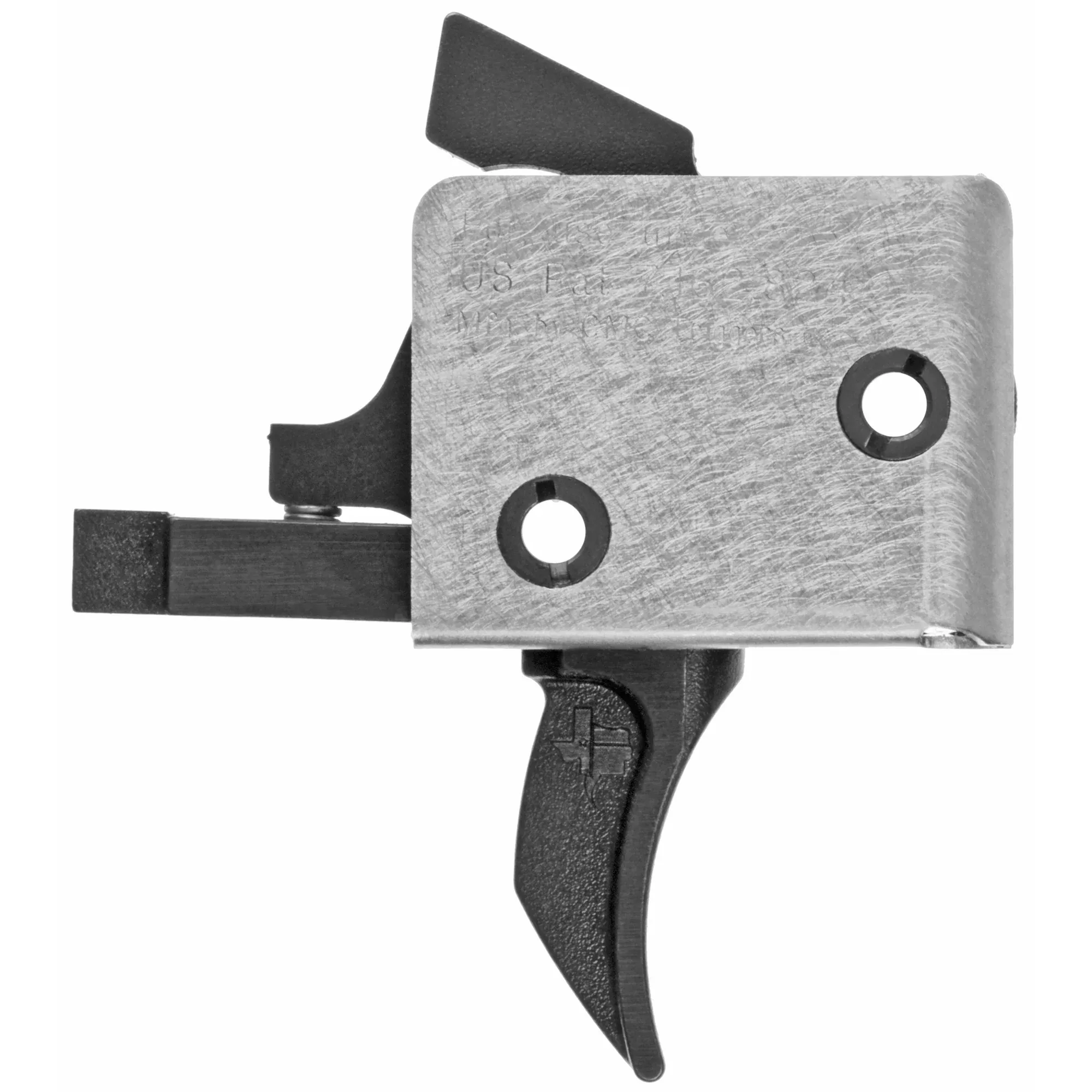 CMC Triggers AR-15/AR-10 Single-Stage Match Combat Curved Trigger, 3.5 lb Pull 91701