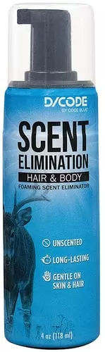 Code Blue OA1435 Unscented Hair And Body Pump Foaming Eliminator. Apply