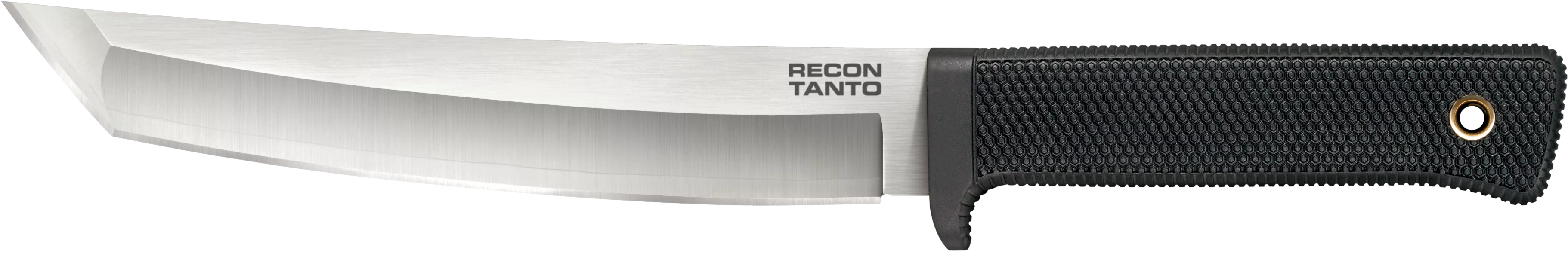 Cold Steel CS-35AM San Mai Recon 7" Fixed Plain Tanto VG-10 San Mai Blade/Black Textured Kray-Ex Handle