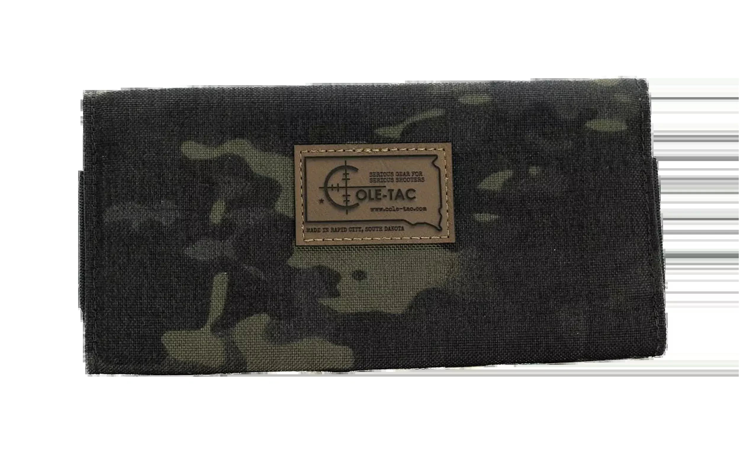 COLE-TAC Hunter Ammo Wallet, 1000-denier Cordura nylon, Black, 20-round capacity — HW2005