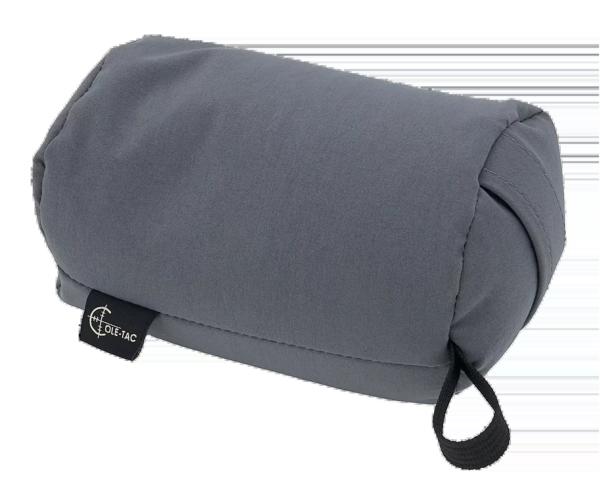 COLE-TAC Woobie Bag Stretch Rifle Rear Support, Prefilled Gray, Lightweight Polymer Fill WB3104