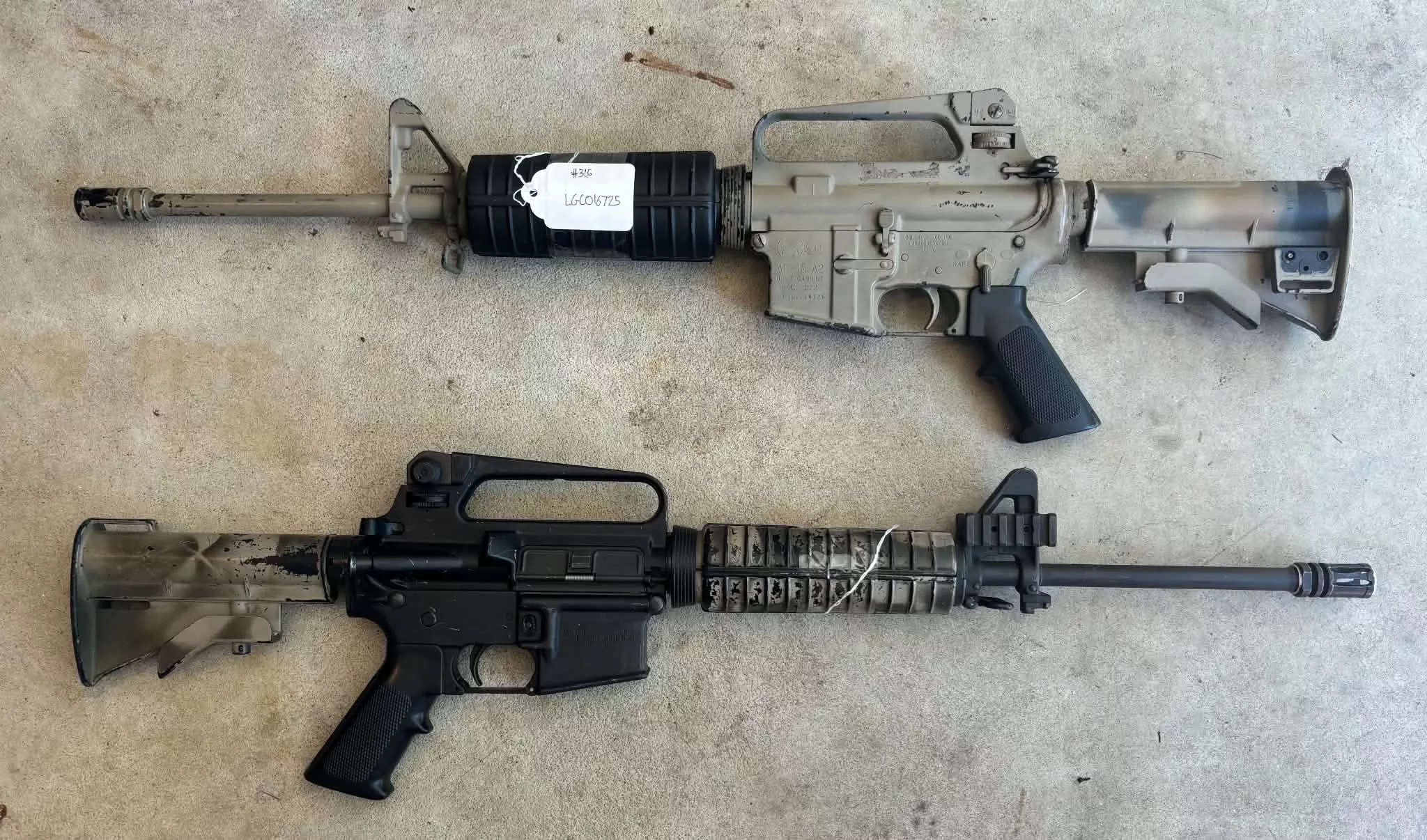 Colt AR-15 A2 Government Carbine .223 Rifle LEO/Restricted - Police Trade In - Painted