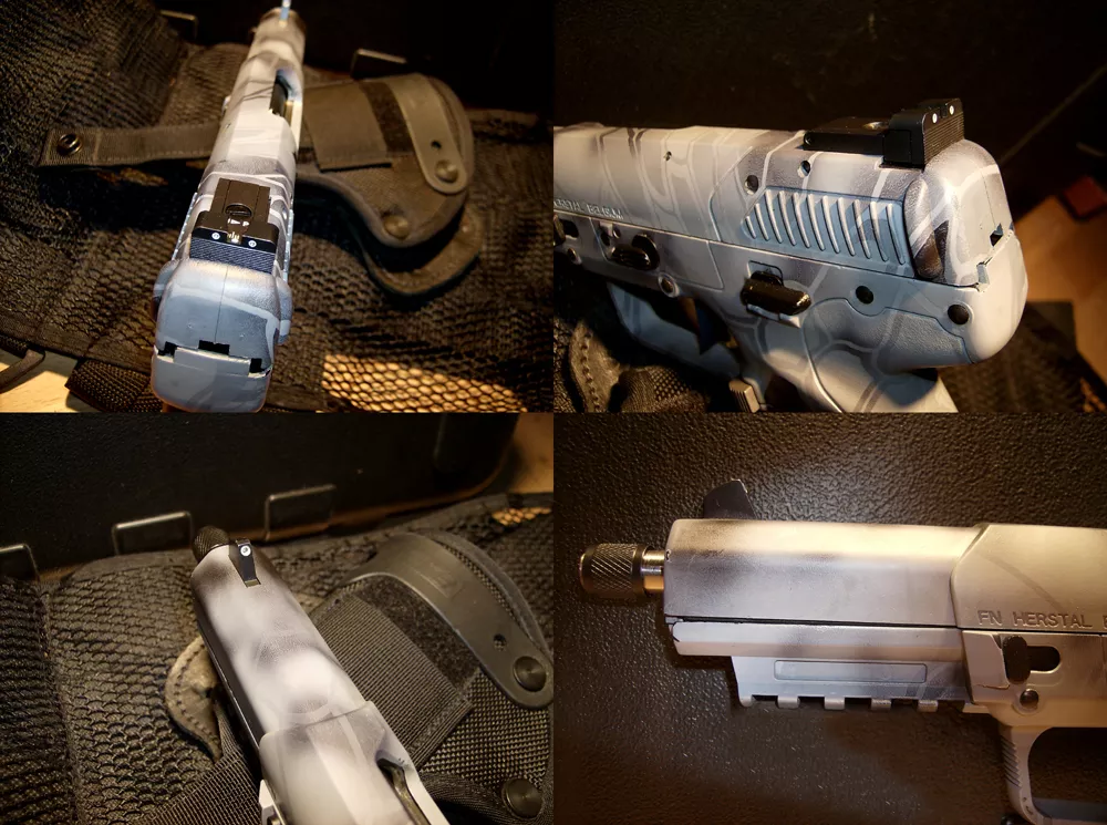 Convert Adjustable Sights to Adjustable Night Sights