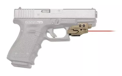 Crimson Trace Corporation RailMaster Universal Rail-Mount Red Laser Sight, Tan, CMR-201 CTAN