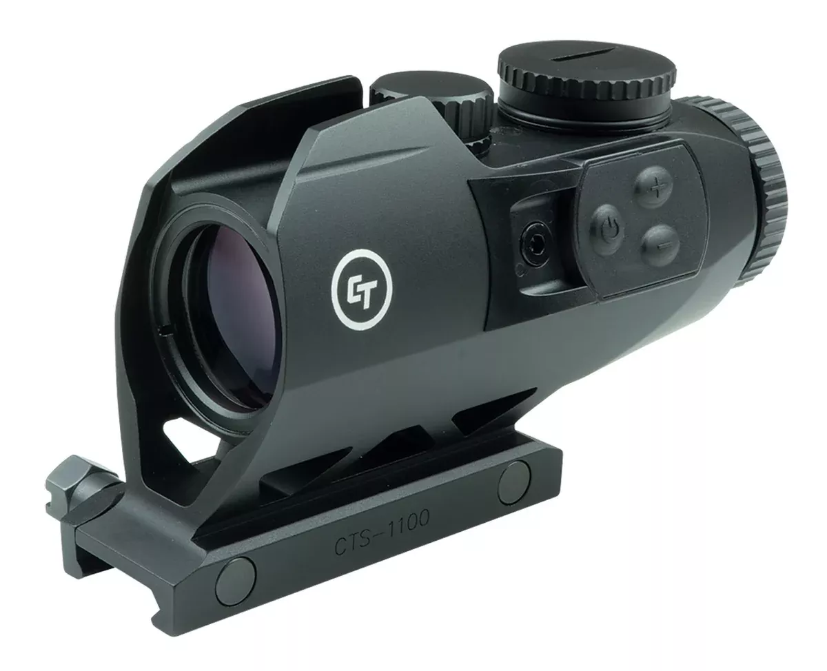Crimson Trace CTS1100 CTS-1100Black 3.5x 30mm Illuminated Hybrid BDC Reticle Red