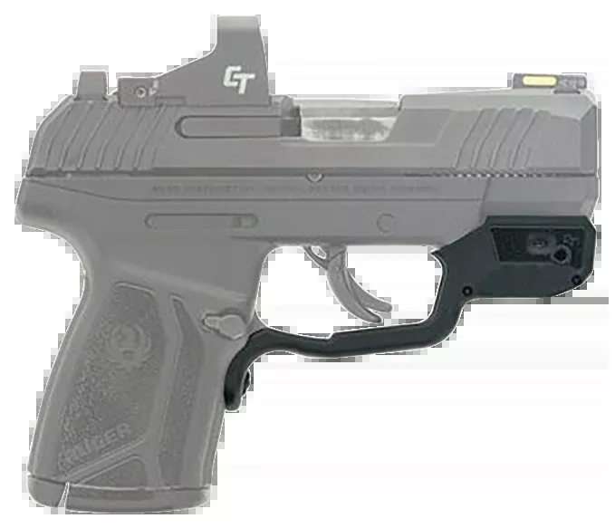 Crimson Trace Laserguard for Ruger MAX-9 Pistol, Black Polymer, Instinctive Activation