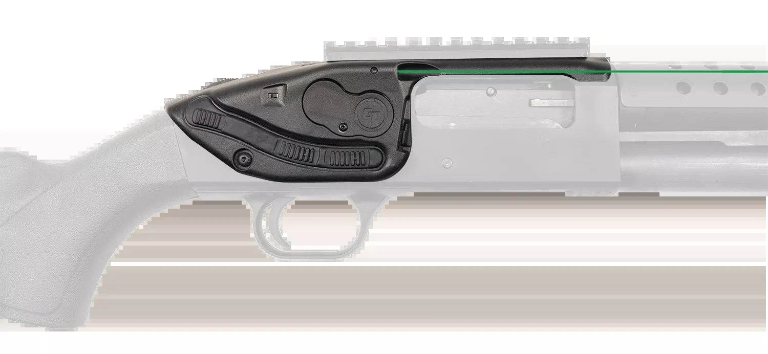 Crimson Trace LS-250G LaserSaddle Green Shotgun Laser Sight for Mossberg 500/590/Shockwave 0178201