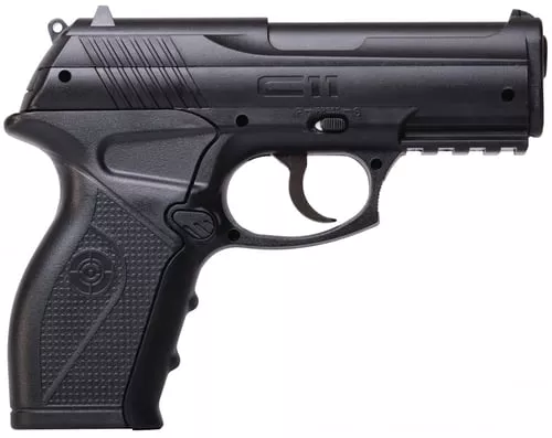Crosman C11 CO2 Powered Semi-Auto BB Pistol, 20-Shot Magazine, .177
