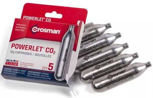 Crosman CO2 Powerlet Cartridge5 pk.