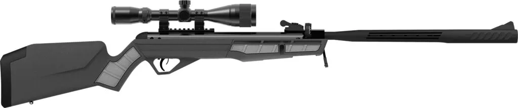 Crosman Mag-Fire Ultra Black AirGun .177Cal w/QuietFire & 3-9×40 AO Scope
