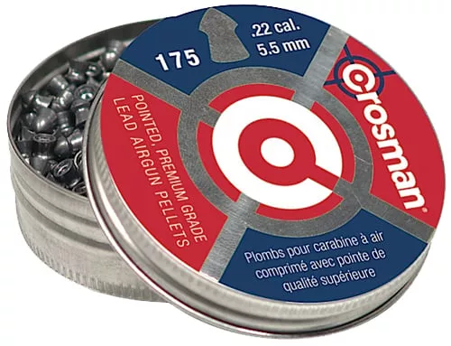 Crosman Pointed Pellets.22 cal. 175 pk.