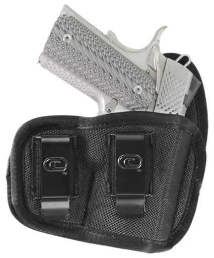 Crossfire Shooting Gear CRFCYCLSA1M1R The CycloneIWB/OWB Size 01 Black Foam Laminate Belt Clip Fits Micro 1-1.50" Barrel Right Hand